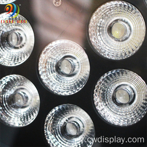 18pcs 10W RGBW LED PAR Light Light étanche.